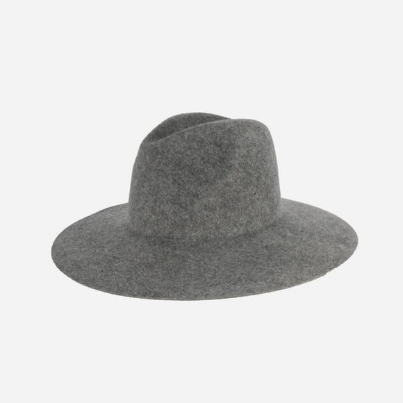 Gigi Pip *NEW* Grey Wool Scottie Fedora Hat main image 4